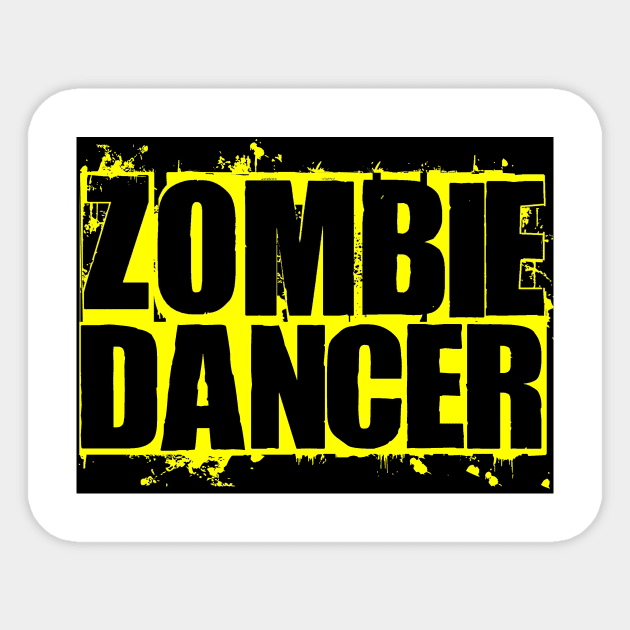 Zombie Dancer Sticker by SoWhat